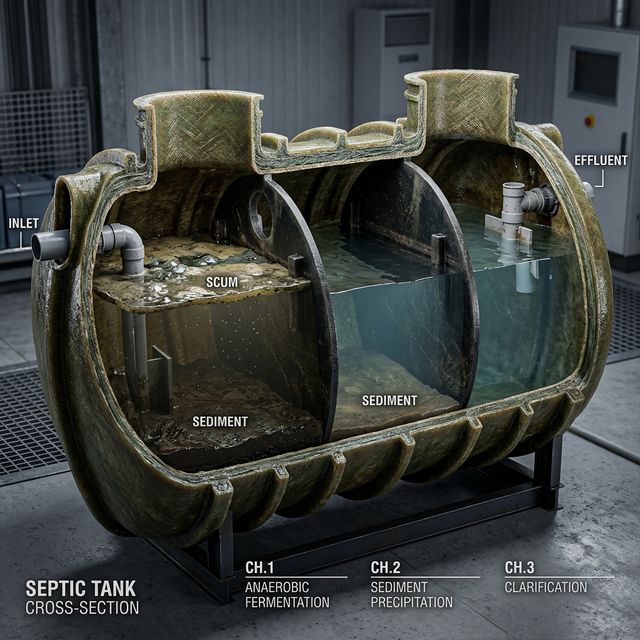 Septic Tank Core Structure